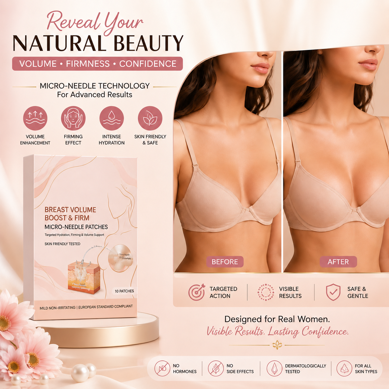 ✨HOT SELL 50% Off TODAY✨LIMITED OFFER 🔥Breast Enhance Microneedle Patch