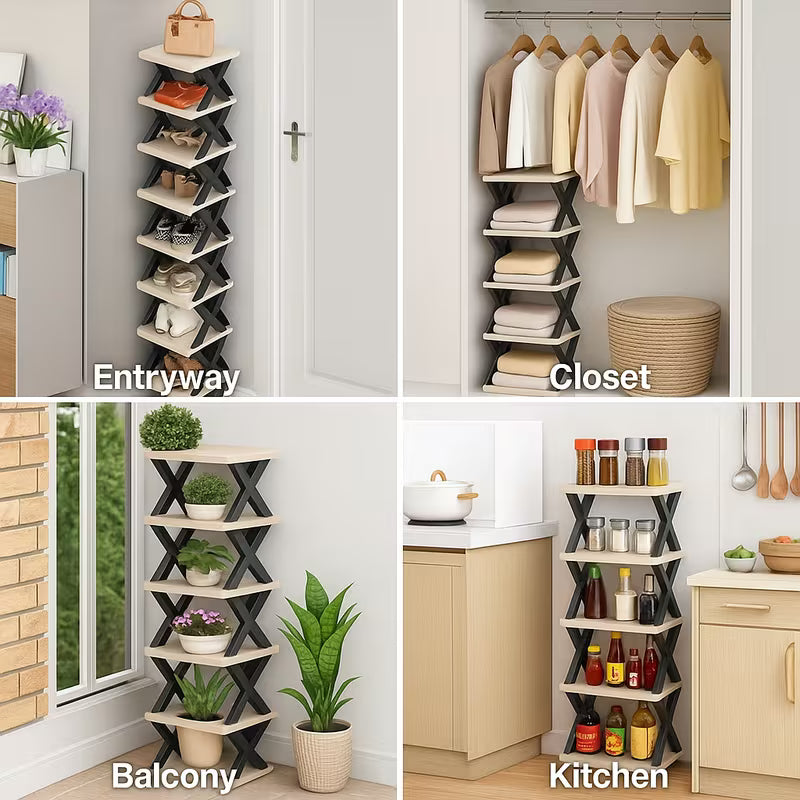 Premium Shoe Rack 4 layar