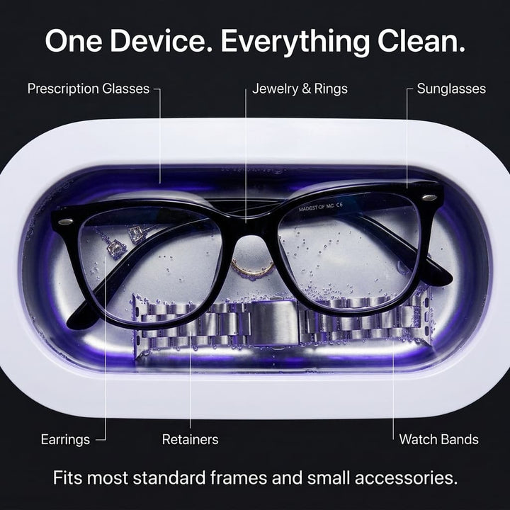 Clearzy™ Ultrasonic Cleaner