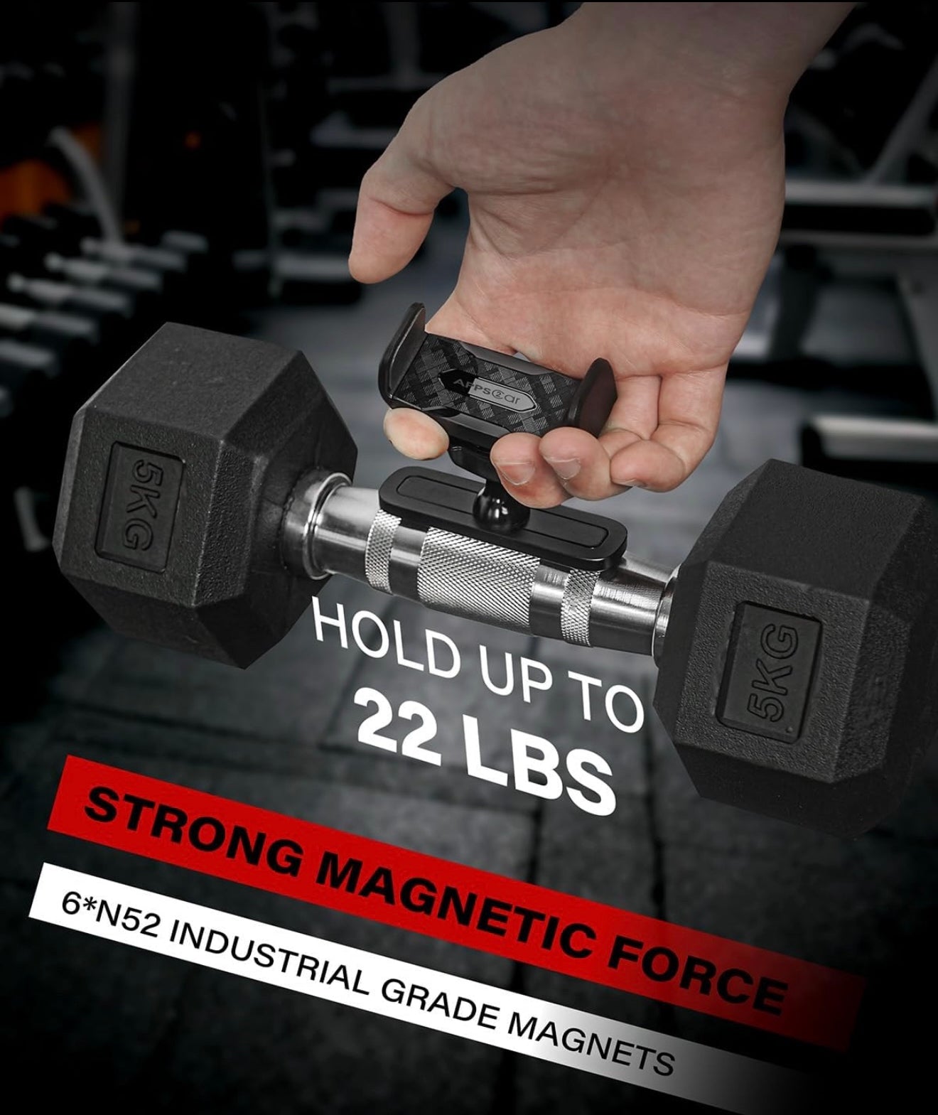 🧲 MagBolt™ – Magnetic Phone Mount for Creators