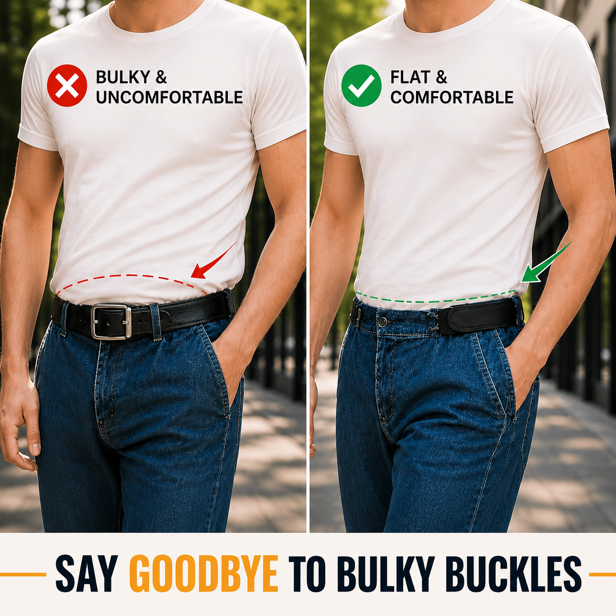All-Day Comfort Belt | Easy Wear & Secure Hold | BUY 1 GET 1 FREE