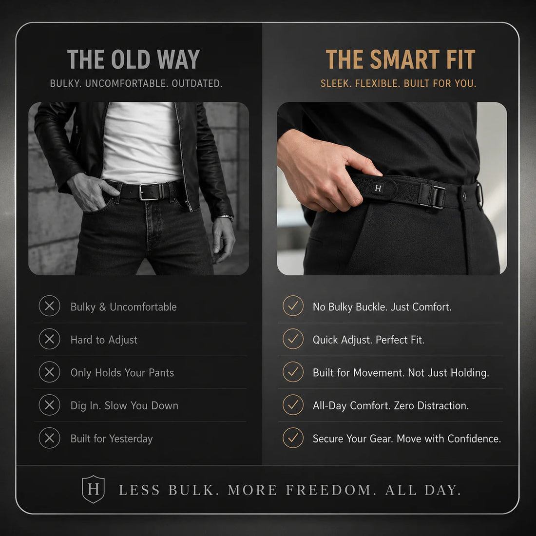 Adjustable Buckleless Elastic Waist Belt Buy 1 Get 1 Free