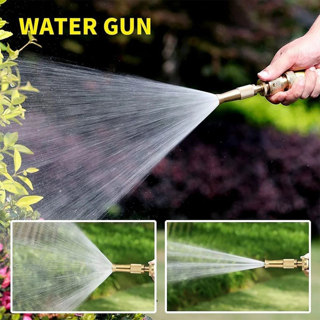 🔥 Premium Brass Spray Nozzle | Adjustable Jet for Car & Garden | Buy 1 Get 1 Free