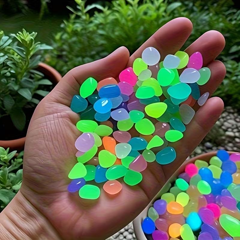 Glow-in-the-Dark Garden & Décor Pebbles | BUY 1 GET 1 FREE