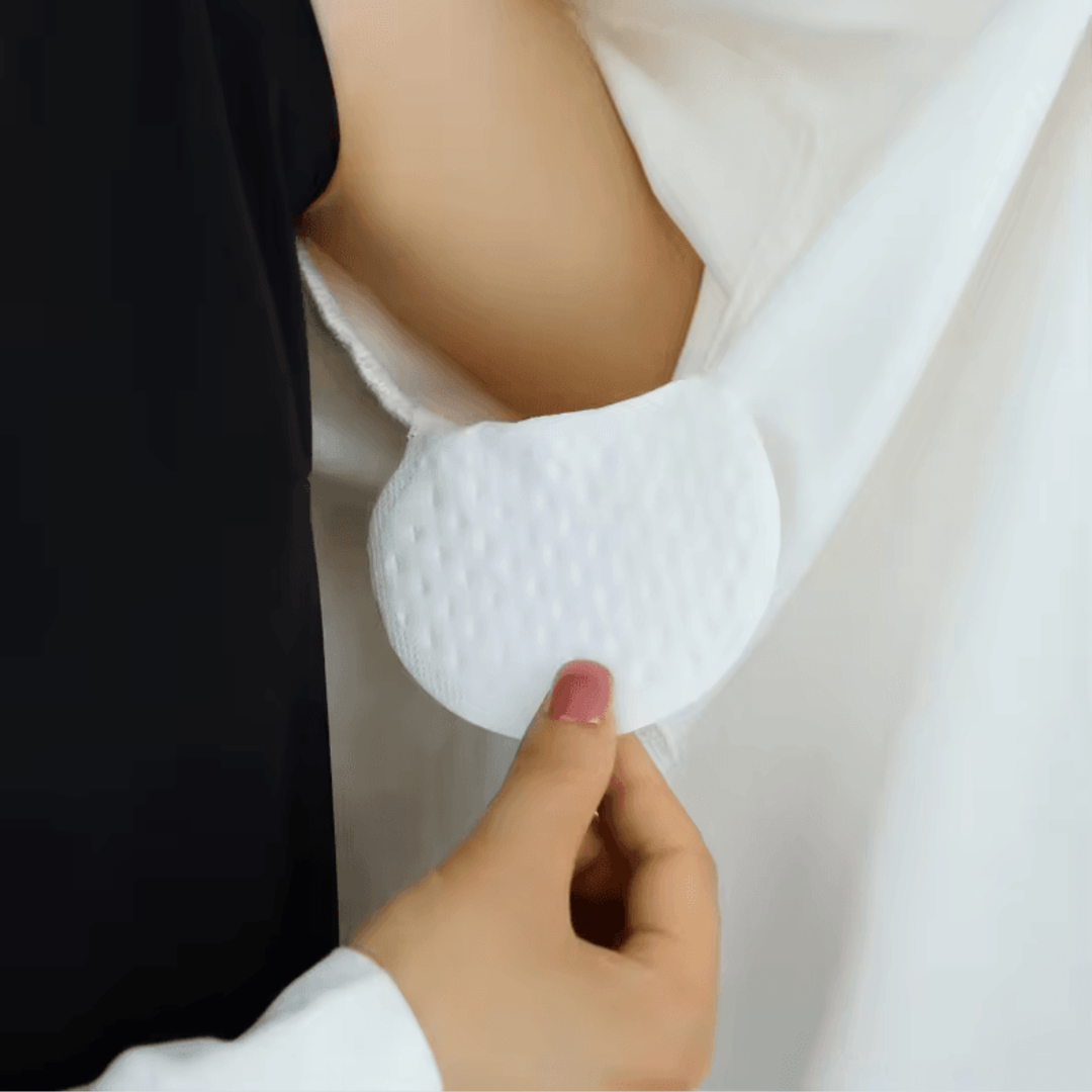 StayDry™ Disposable Underarm Sweat Pads – Super Absorbent Cotton (10 Pieces) | Buy 1 Get 1 FREE