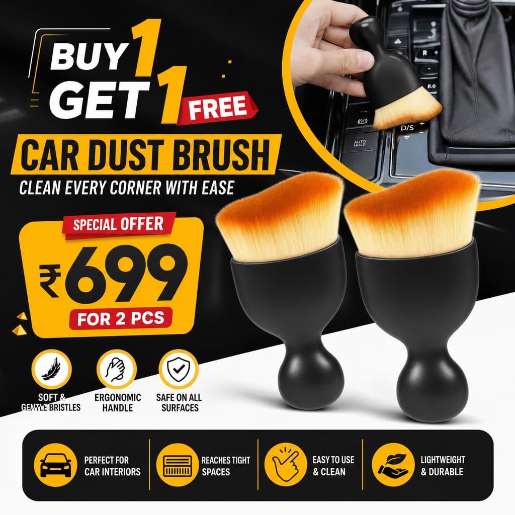 Car Interior Dust Brush (Buy 1 Get 1 Free)